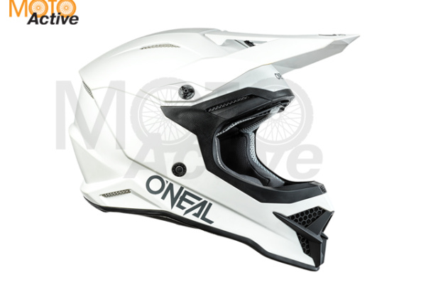 Шлем кроссовый O'NEAL 3Series SOLID, белый